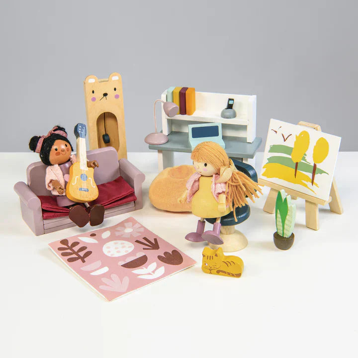 Dolls House Study Furniture - Caitly