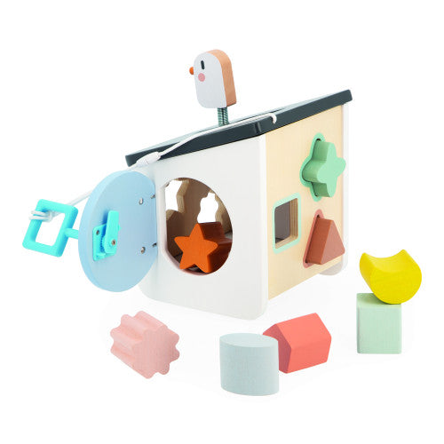 Sweet Cocoon Bird House Shape Sorter - Caitly