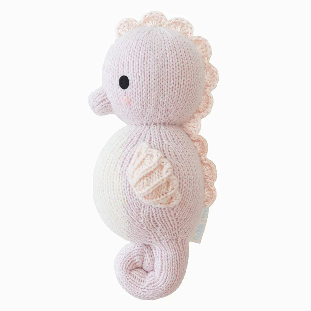 Cuddle + Kind Baby Seahorse Lilac - Caitly