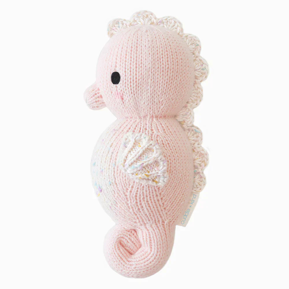 Cuddle + Kind Baby Seahorse Powder Pink - Caitly
