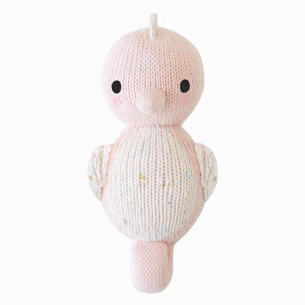 Cuddle + Kind Baby Seahorse Powder Pink - Caitly