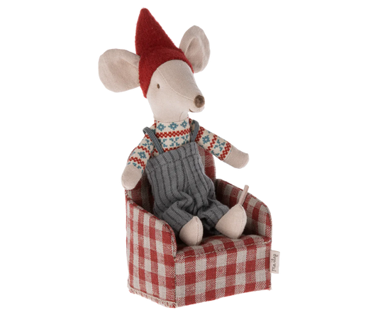Maileg Chair, Mouse - Red