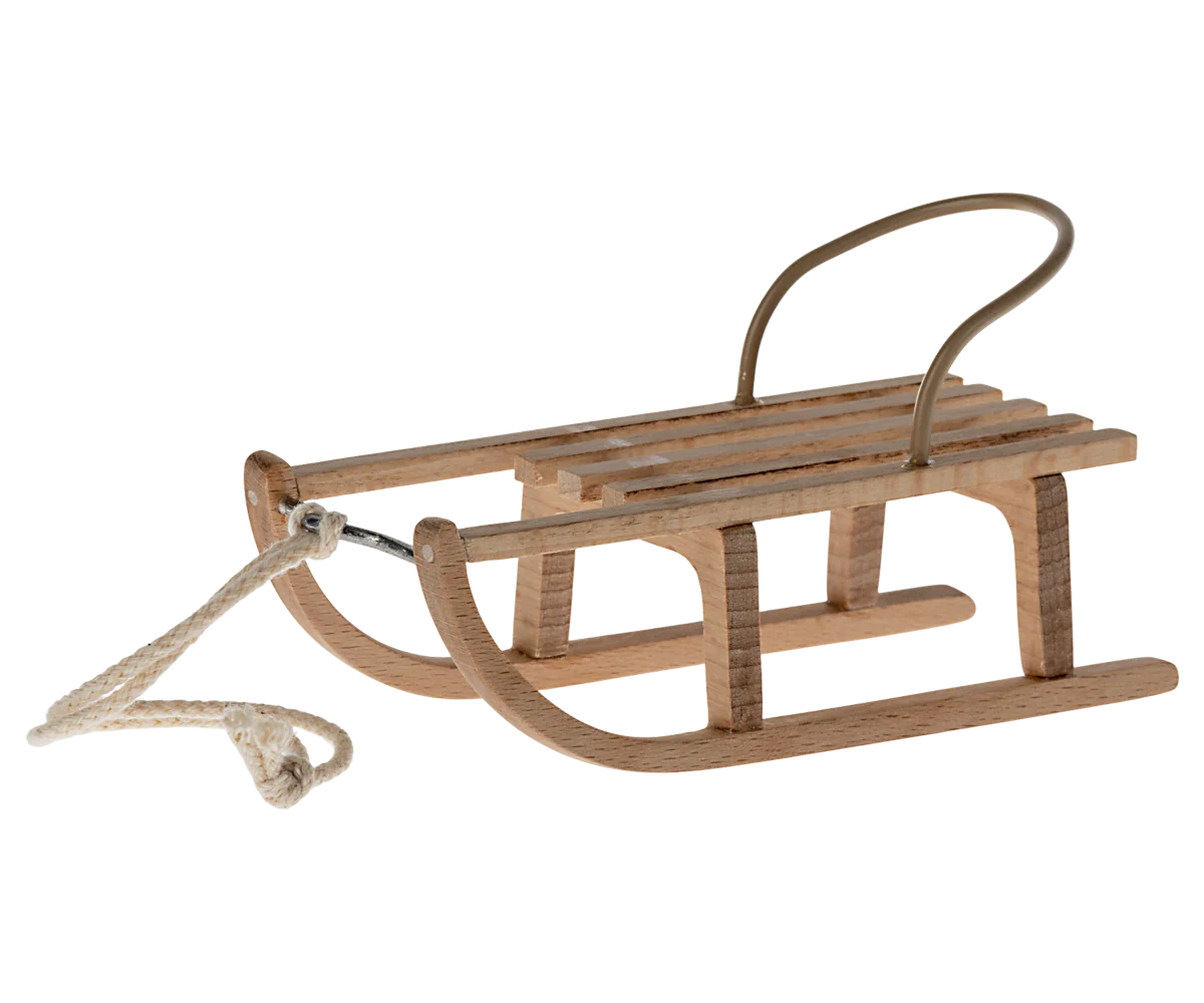 Maileg Sled, Mouse - Caitly