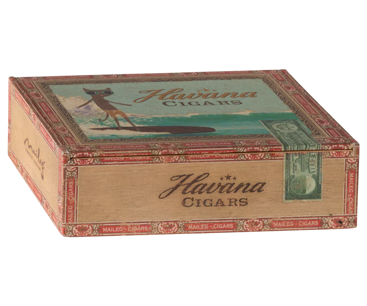 Maileg Mum & Dad in Cigar Box - Caitly