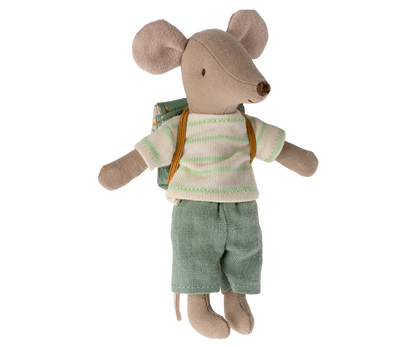 Maileg Tricycle Mouse Big Brother, Mint - Caitly