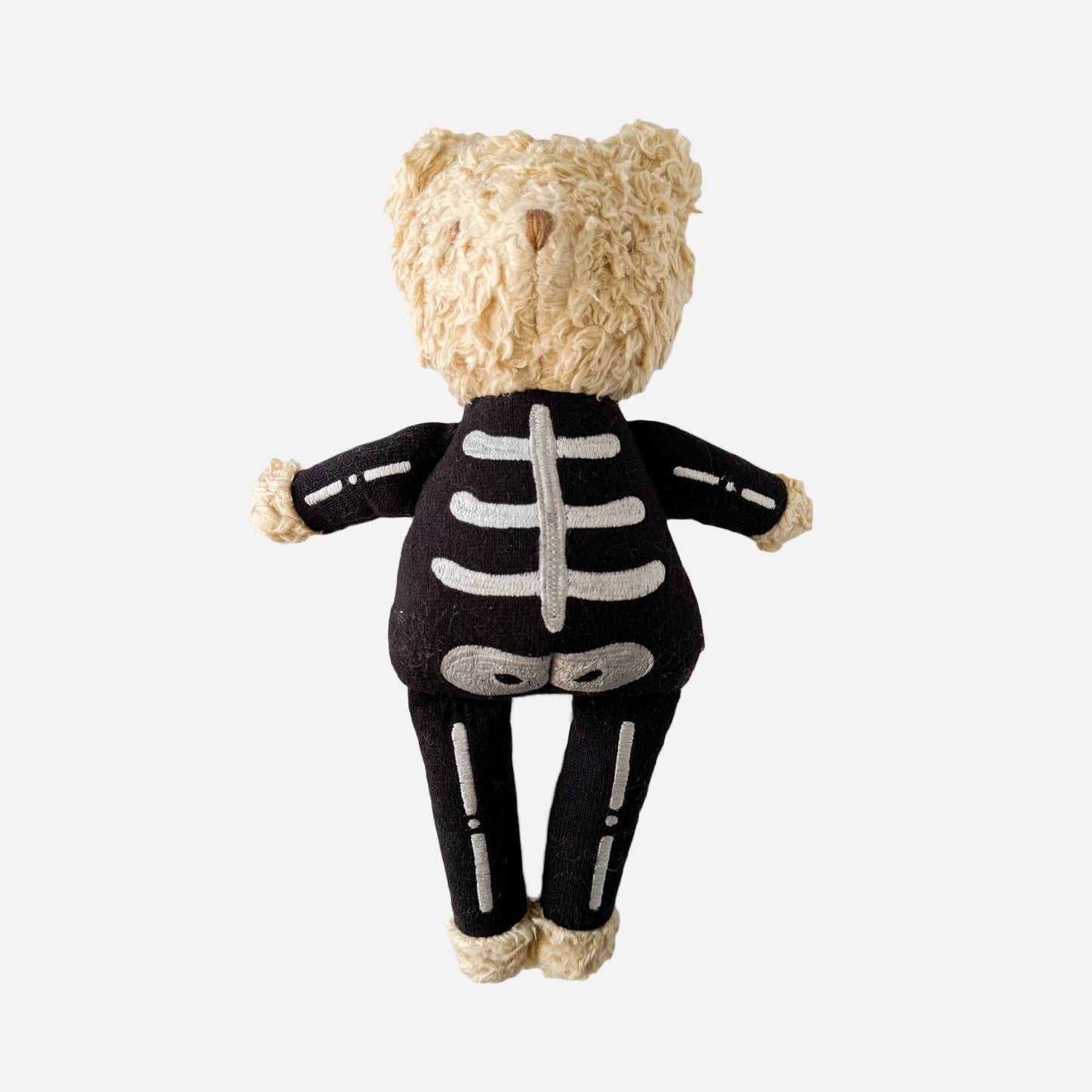 Plush Skeleton Bear Toy Halloween Stuffed Animal Doll Baby - Caitly