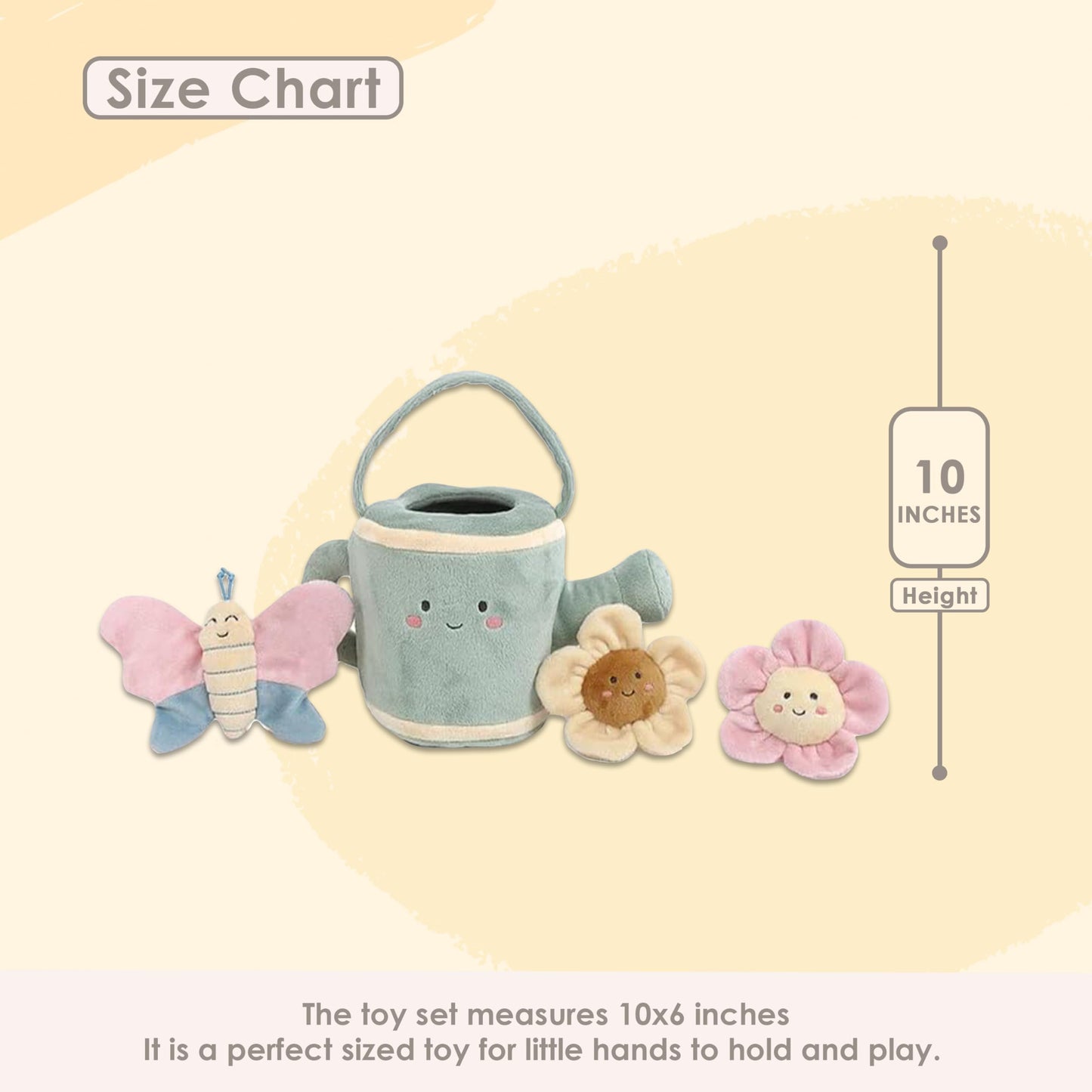 Mon Ami Spring Watering Can Activity Toy - Caitly