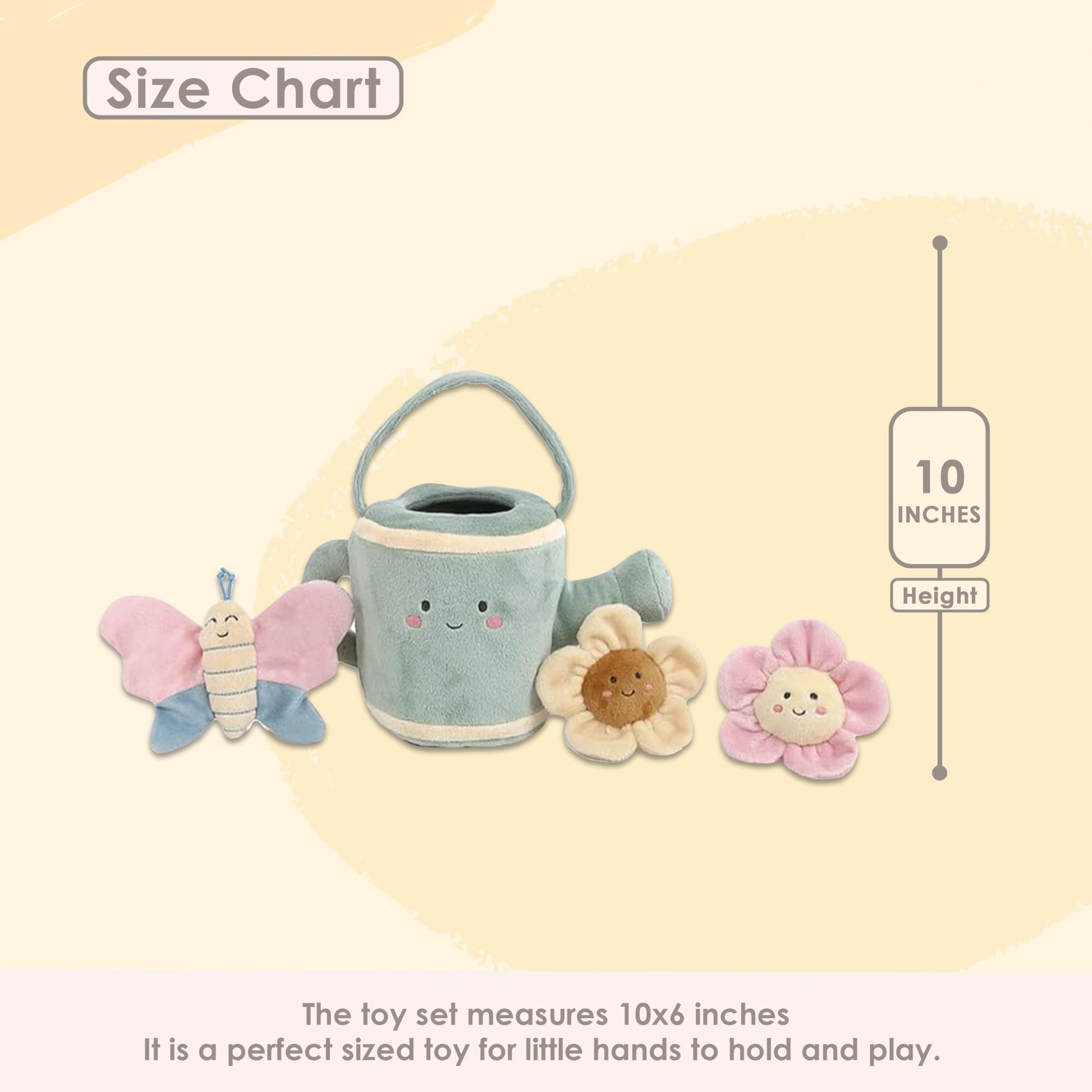 Mon Ami Spring Watering Can Activity Toy - Caitly