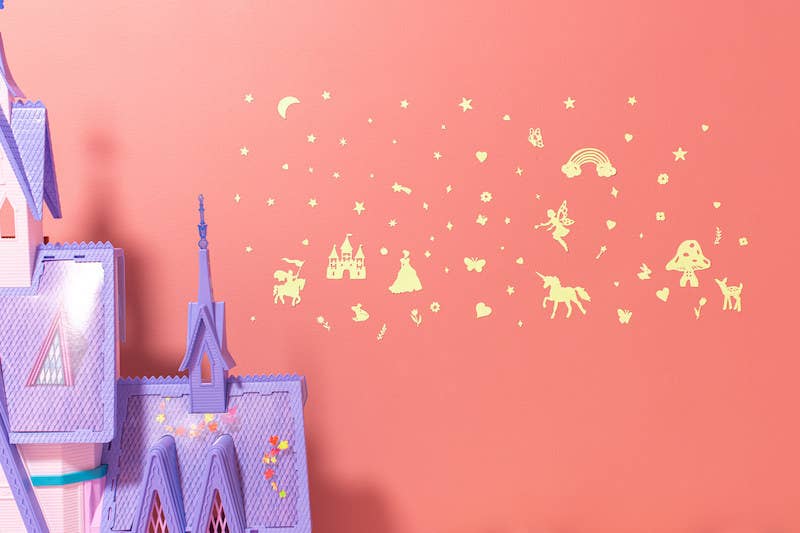 Fairy Tales Glow in the Dark Wall Stickers - Caitly