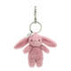 Bashful Bunny Tulip Bag Charm - Caitly