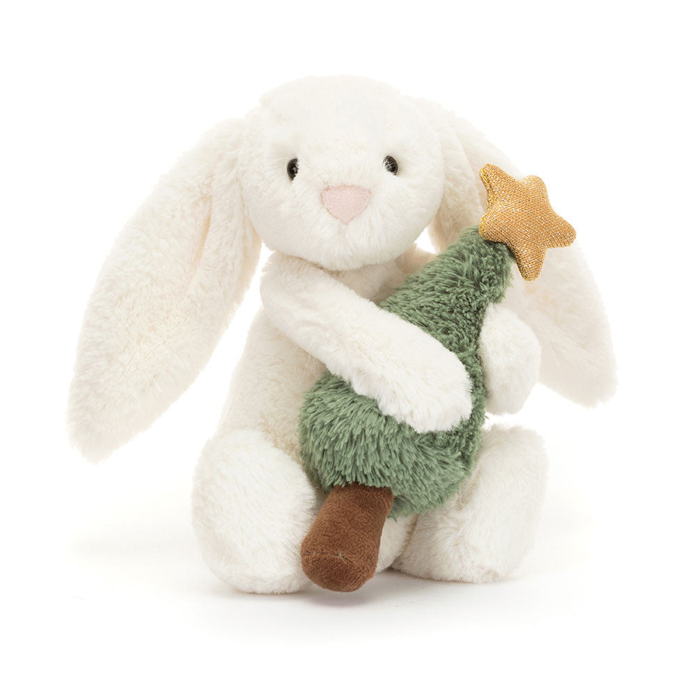 Bashful Bunny with Christmas Tree - Caitly