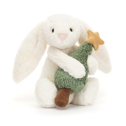 Bashful Bunny with Christmas Tree - Caitly
