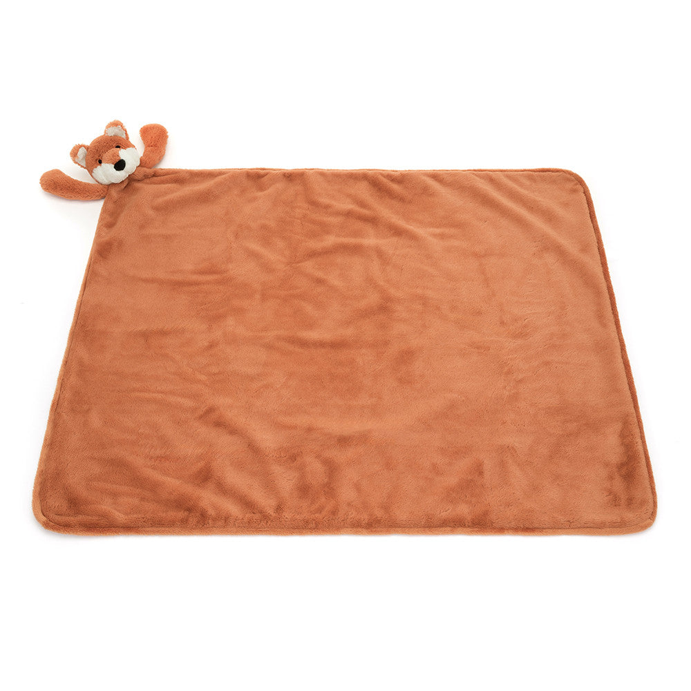 Bashful Fox Cub Blankie - Caitly
