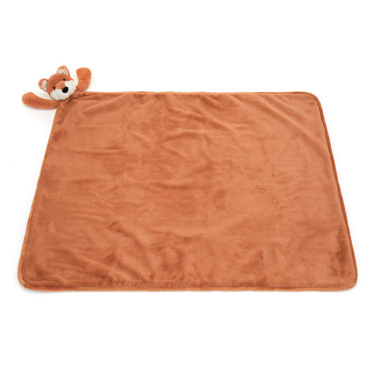 Bashful Fox Cub Blankie - Caitly