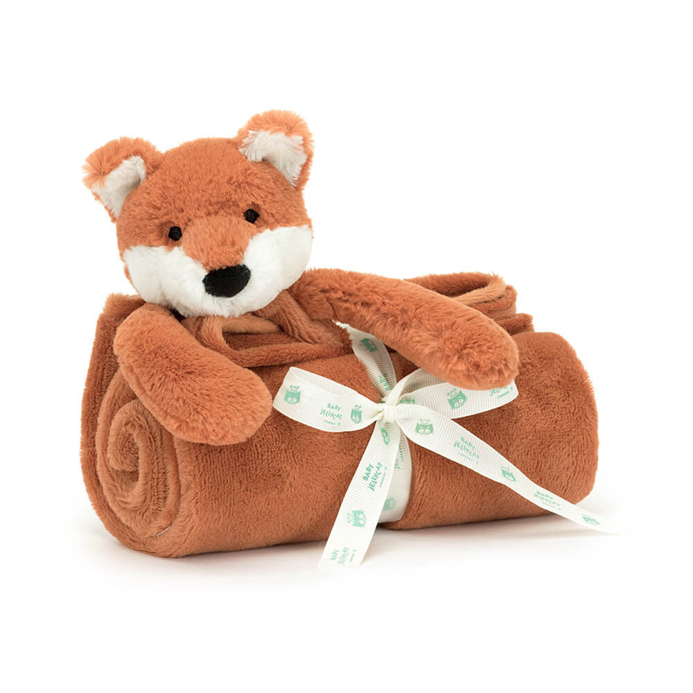 Bashful Fox Cub Blankie - Caitly