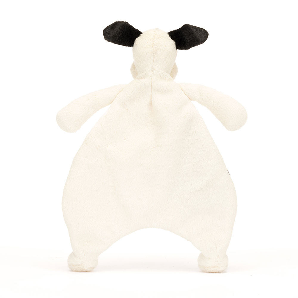 Bashful Black & Cream Puppy Comforter - Caitly