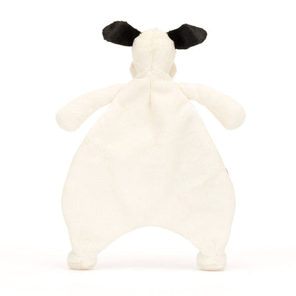 Bashful Black & Cream Puppy Comforter - Caitly