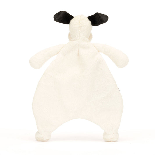 Bashful Black & Cream Puppy Comforter - Caitly