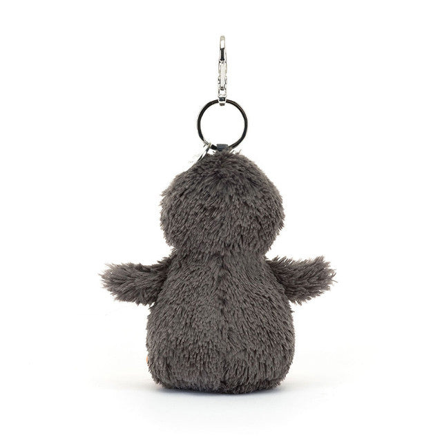 Jellycat Peanut Penguin Bag Charm featuring a cute, plush penguin with a playful design, perfect for accessorizing bags.