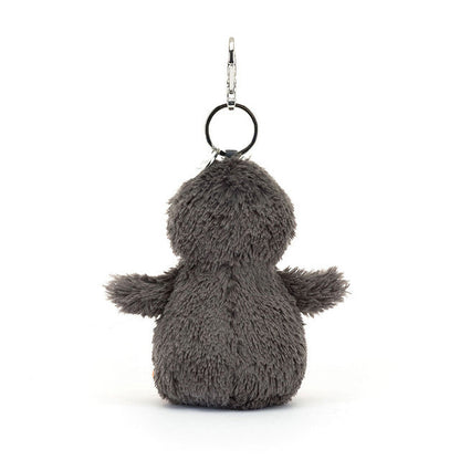 Jellycat Peanut Penguin Bag Charm featuring a cute, plush penguin with a playful design, perfect for accessorizing bags.