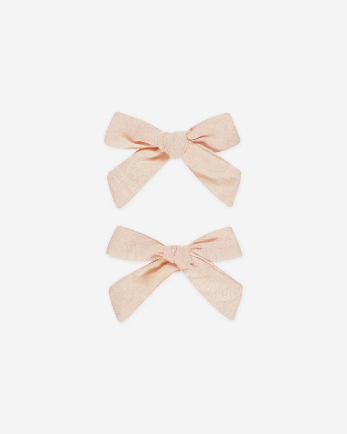 Rylee + Cru Bows, Set of 2 || Shell - Caitly