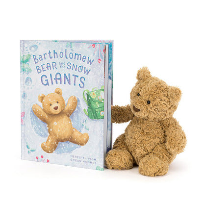 Bartholomew Bear and the Snow Giants Book and Bartholomew Bear Medium - Caitly
