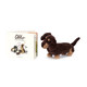 Otto Le Petit Chien Saucisse Livre and Otto Sausage Dog Medium - Caitly