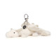 Snow Dragon Bag Charm - Caitly