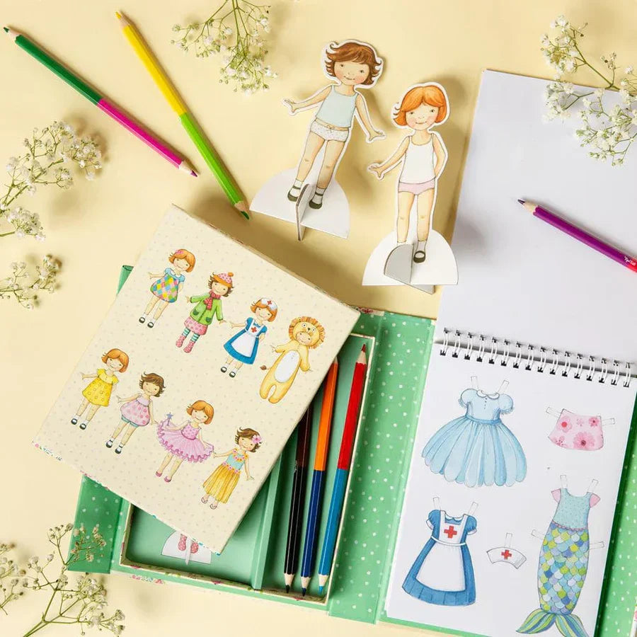 Paper Dolls Kit - Vintage - Caitly