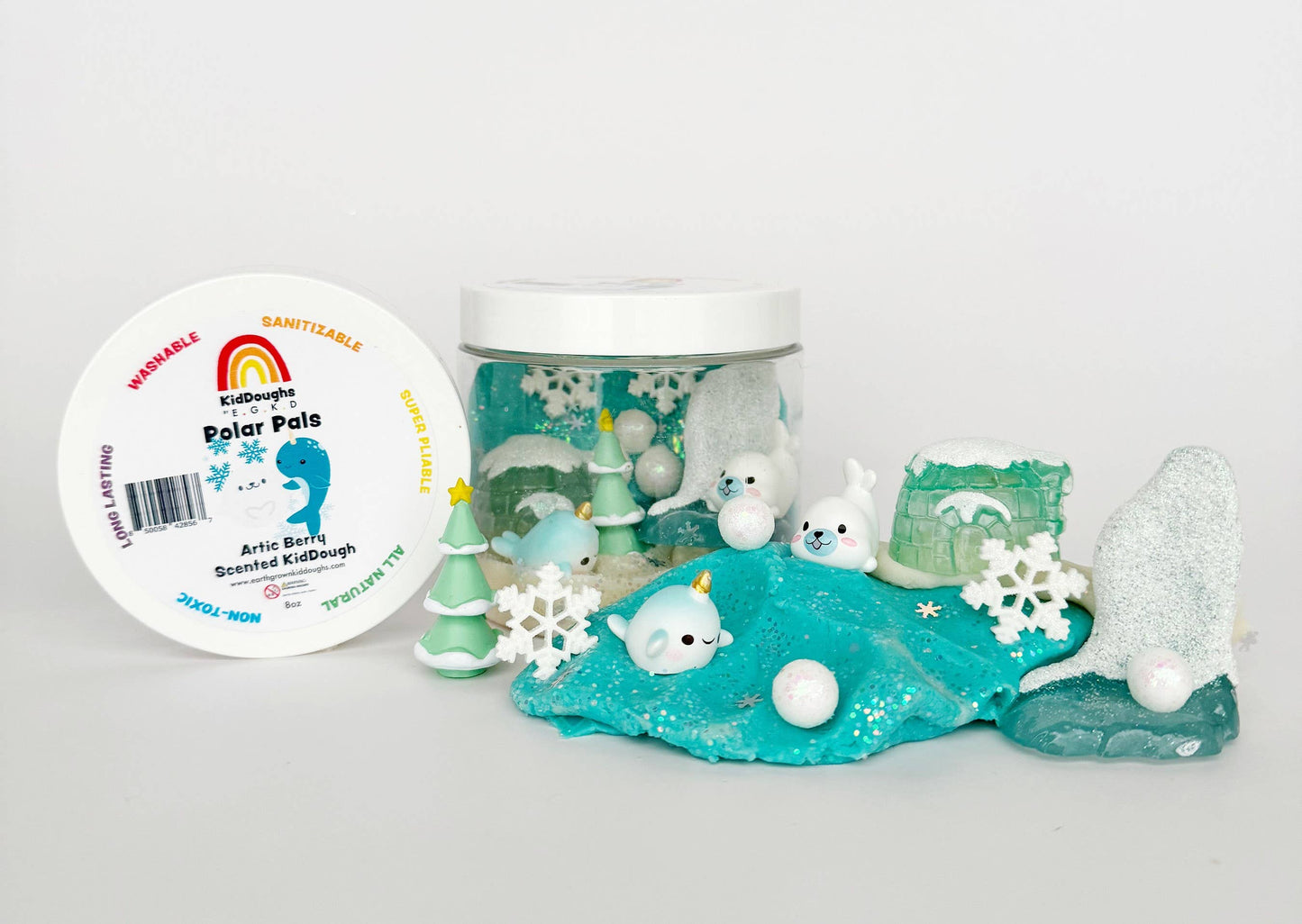 Polar Pals (Arctic Berry) Dough-To-Go - Caitly