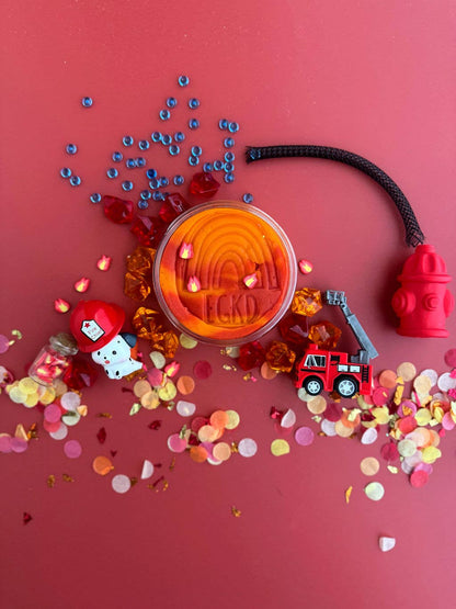Fire Station (Cherry Mango) KidDough Play Kit - Caitly