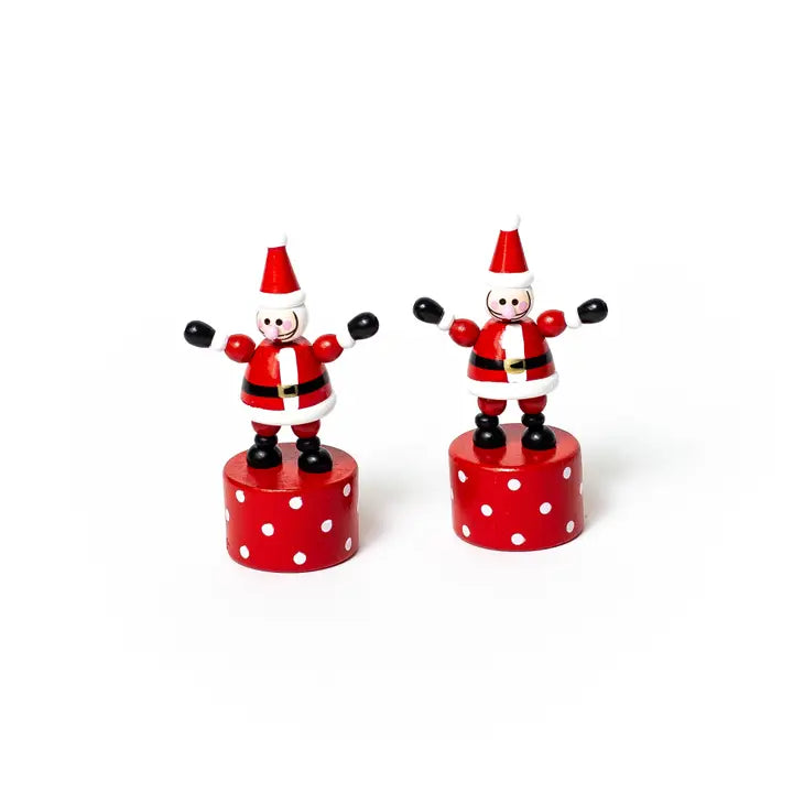 Santa & Reindeer Christmas Push Puppets - Caitly