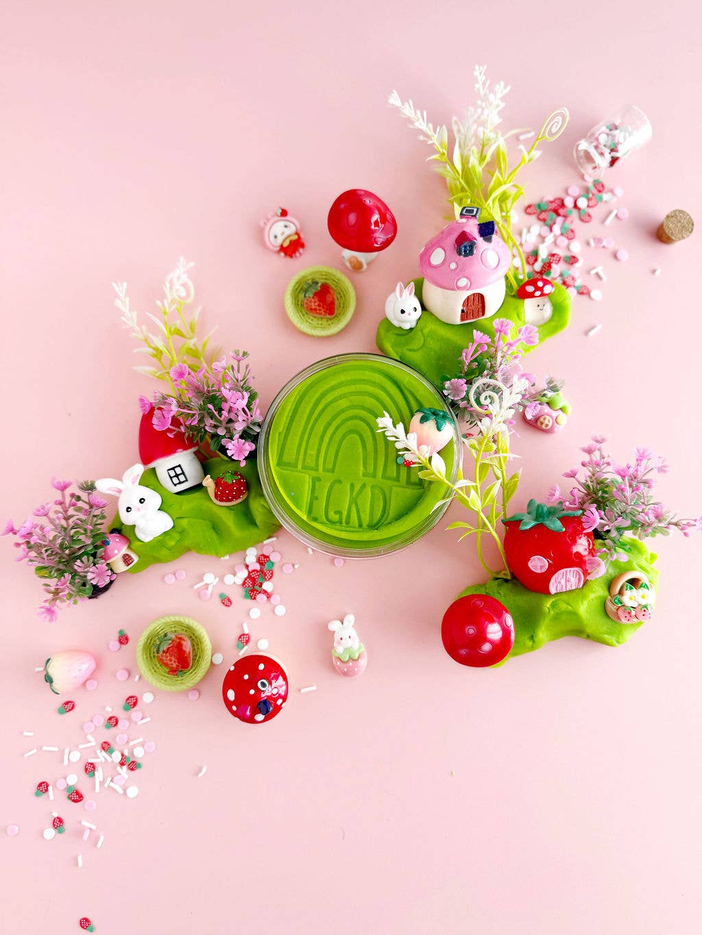 Bunny Berry Village KidDough Play Kit - Caitly