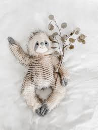 Mon Ami Simon Sloth Luxe Fur Plush Toy - Caitly