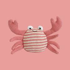 Mon Ami Caldwell Crab Knit Rattle - Caitly