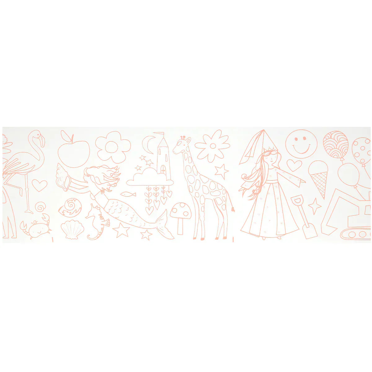 Meri Meri Happy Icons Colouring Roll - Caitly