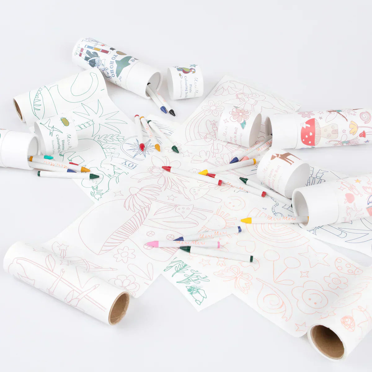 Meri Meri Pirate Colouring Roll - Caitly