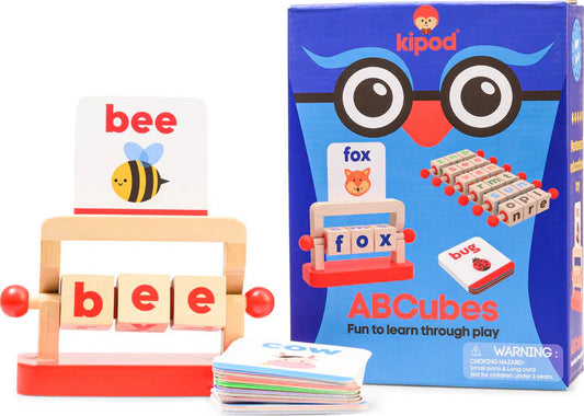 Kipod ABCubes Montessori Reading Blocks