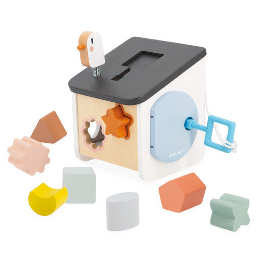Sweet Cocoon Bird House Shape Sorter - Caitly
