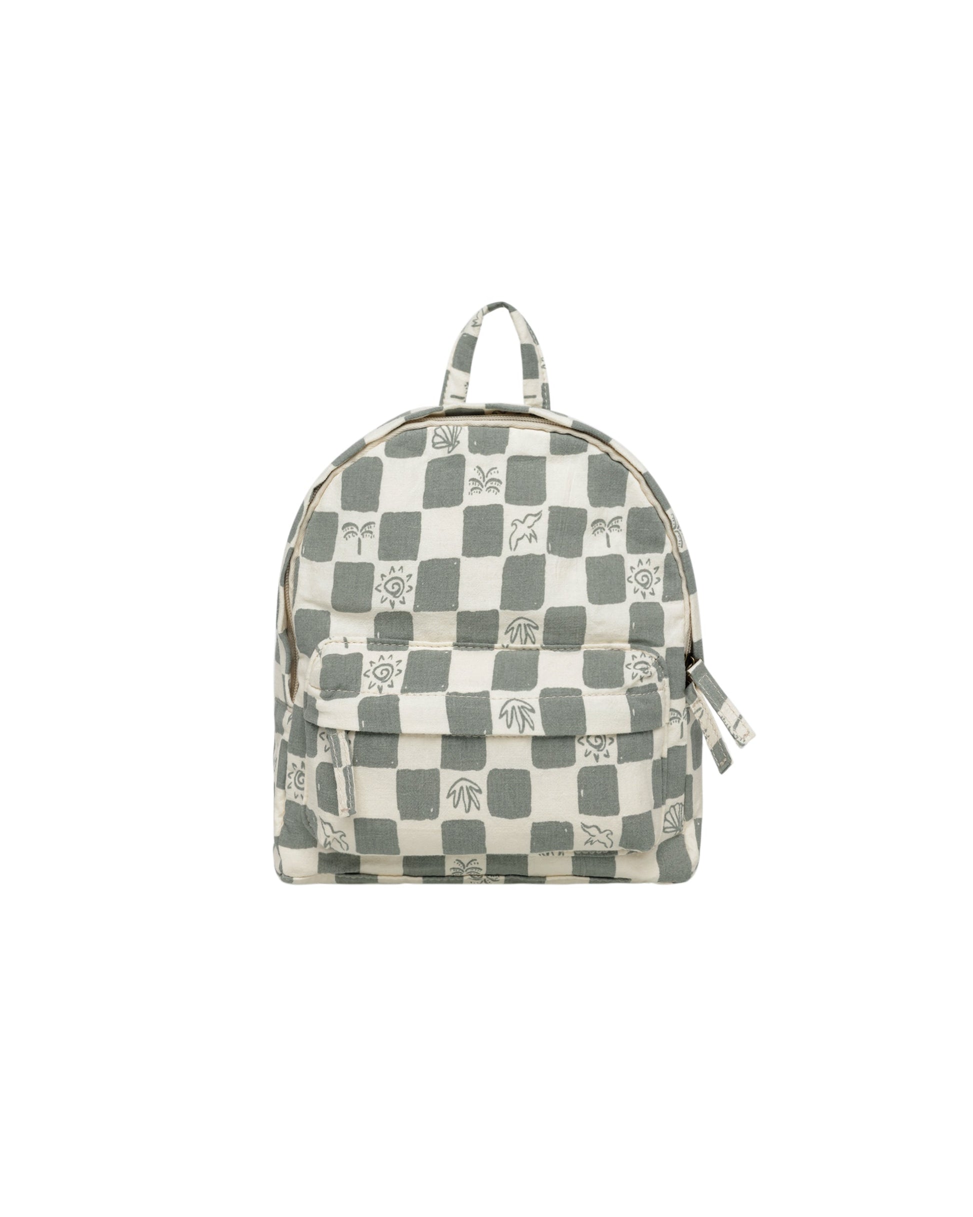 Rylee + Cru Mini Backpack || Coastal Check - Caitly